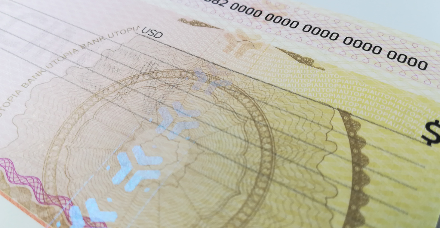 Cheques snap-out