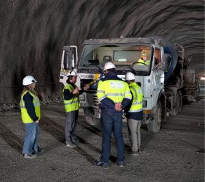 Pruebas realizadas en el Tunel de Tenerife de FCCCO.